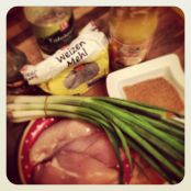 Orangen-Hühnchen - Schritt 1