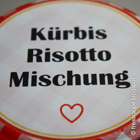 Kürbis-Risotto-Mix im Glas