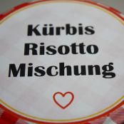 Kürbis-Risotto-Mix im Glas