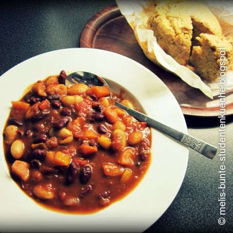 Veganes Süßkartoffel-Chili