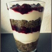 CHIA-Frühstücks-PUDDING mit Beeren! SUPERFOOD zum Frühstück! POWER POWER POWER - Schritt 3