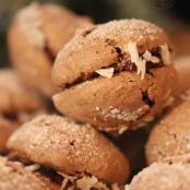 Süße Kokos - Küsschen mit einer Baileys - Ganache - Schritt 1