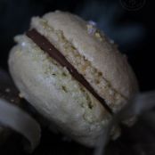 Vergoldete Schoko - Cappuccino - Zimt Macarons - Schritt 1