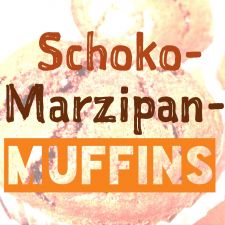 Schoko-Marzipan-Muffins