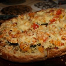 Fladenbrot-Pizza