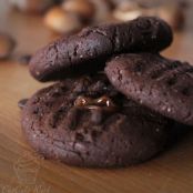 Double Chocolate - Toffiefee Cookies - Schritt 2