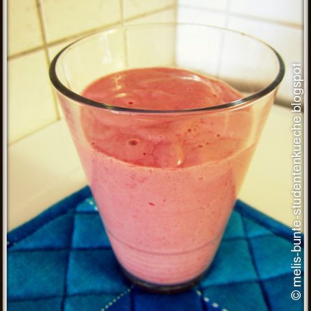 Himbeer-Seidentofu-Smoothie