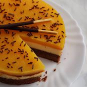 Brownie - Lemon Cheesecake mit Fruchtiger Mango - Schritt 2
