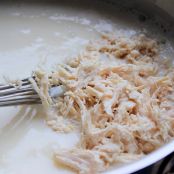 Tavuk Gögsü Tatlisi / Hähnchenbrust-Milchdessert - Schritt 1