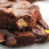 Easy peasy Brownies mit Dragierten Erdnüsse - Schritt 1