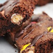 Easy peasy Brownies mit Dragierten Erdnüsse - Schritt 2