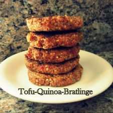 Tofu-Quinoa-Bratlinge