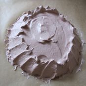 Schokoladenpavlova mit Kirschen - Schritt 4