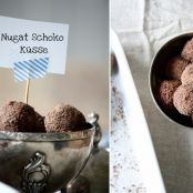 Nougat-Schokoladen-Küsse - Schritt 1