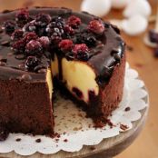 Chocolate - Blackberry - Cheesecake - Schritt 3