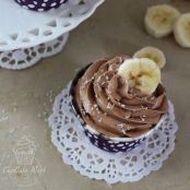 Nutella - Banana - Kokos Cupcakes - Schritt 2