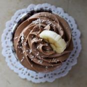 Nutella - Banana - Kokos Cupcakes - Schritt 1