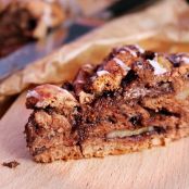 Nutella - Kokos - Banane Hefeknoten - Schritt 1