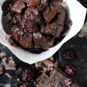 Blackberry - Brownie Muffins - Schritt 1