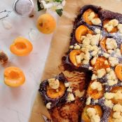Aprikosen - Brownie mit Streusel - Schritt 1