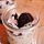 No bake Cheesecake - Kokos - Banana mit Oreos im Glas