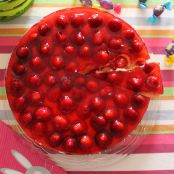 Erdbeer-Vanille Torte
