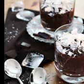 Cooled Chocolate - Rice Pudding with Coconut & Baileys
