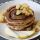 Erdnuss-Crunch Pancakes mit Schoko-Swirl