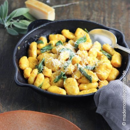 Pumpkin Gnocchi with Sage Butter