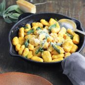 Pumpkin Gnocchi with Sage Butter