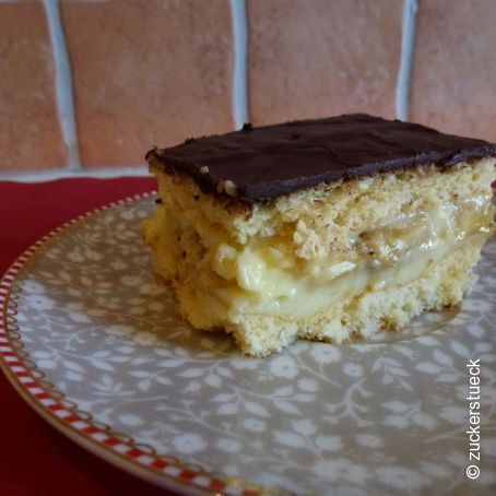 Schoko-Bananen-Schnitte