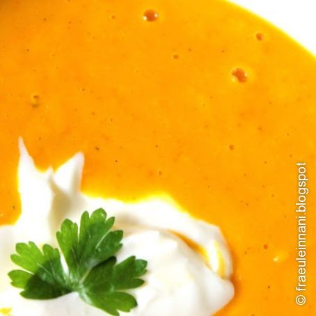 Orangen-Kürbissuppe