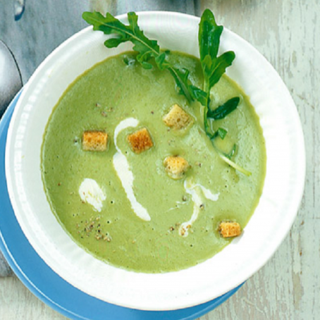 Kalte Kräutersuppe