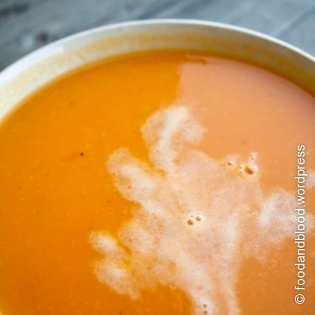 Ingwer-Karotten-Suppe, vegan