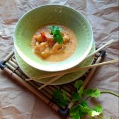 Tom Kha Gung - Thailändische Garnelen-Kokos-Suppe