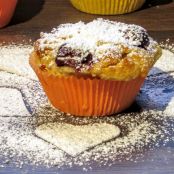 Saftige Kirschmuffins mit Vanillepudding - Schritt 9