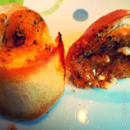 Kräuterbaguette gibt es auch in vegan - einfach selber machen!