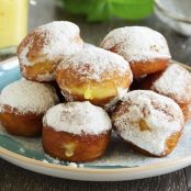 Muffins mit Lemon-Curd Füllung