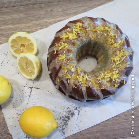 Lemon Poppy Seed Pound Cake