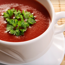 Fruchtige Tomatensuppe