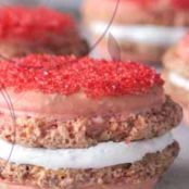 Macarons mit Chamallow-Füllung