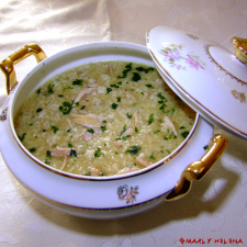 Brasilianische Hühnersuppe - Canja galinha