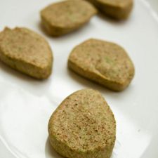 Vegan Matcha Marzipan Pebblestones