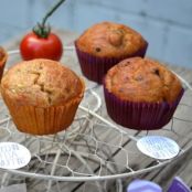 Tomaten-Oliven-Rosmarin-Muffins