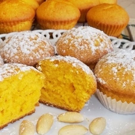 Muffins mit Karotten und Mandeln