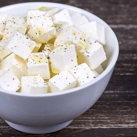 Feta in Knoblauch