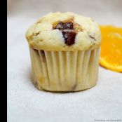 Orangenmuffins mit Schokolade