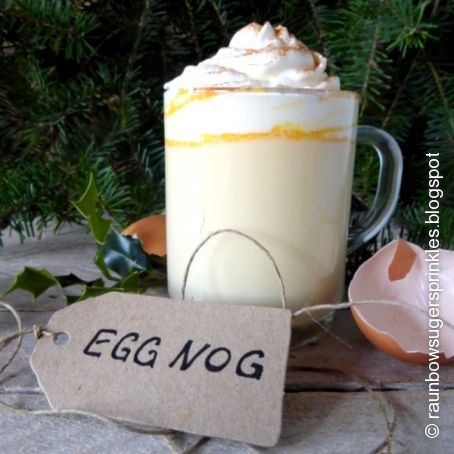 Selbstgemachter Eggnog (Eierpunsch)