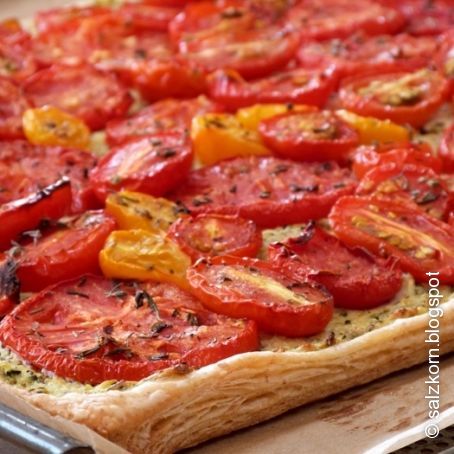 Tomaten-Zucchini-Tarte