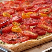 Tomaten-Zucchini-Tarte